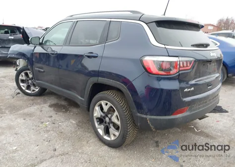2019 Jeep Compass Limited 4X4 z USA, uszkodzony, nr VIN 3C4NJDCB8KT666262